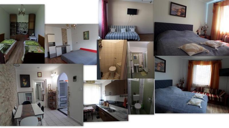 Bori Apartmanok Hajdúszoboszló Esterno foto